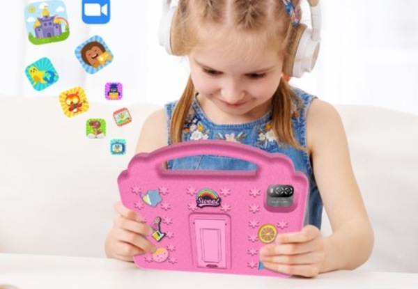 10-inch Kid's Tablet with Parental Control & Time Limits - Two Colours Available