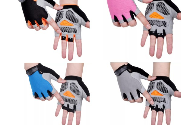 Cycling Gloves - Four Colours Available - Four Sizes Available