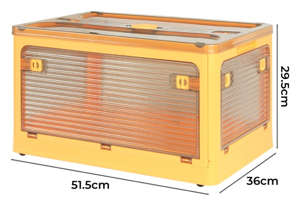 Stackable Container Storage Box with Wheels and Lid - Available in Two Colours & Three Sizes