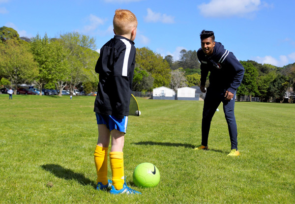 Five Football Training Sessions with Option for Ten Sessions - Valid for Kids Between 7-10 Years Old