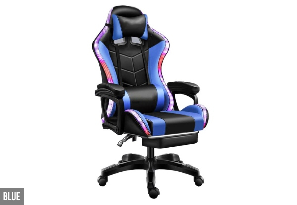 RGB Light-Up Gaming Chair - Four Colours Available