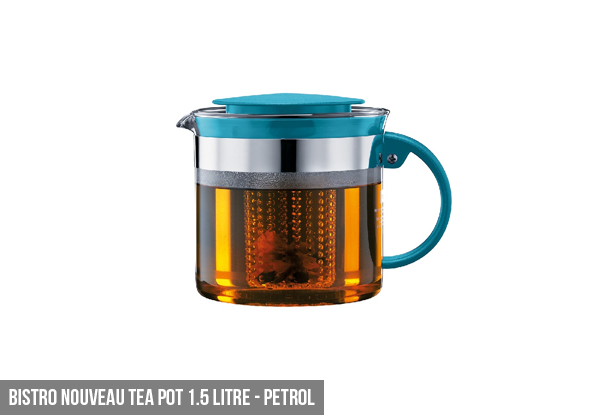 Bodum Stainless Steel Travel Mug or Tea Pot - Four Colours Available