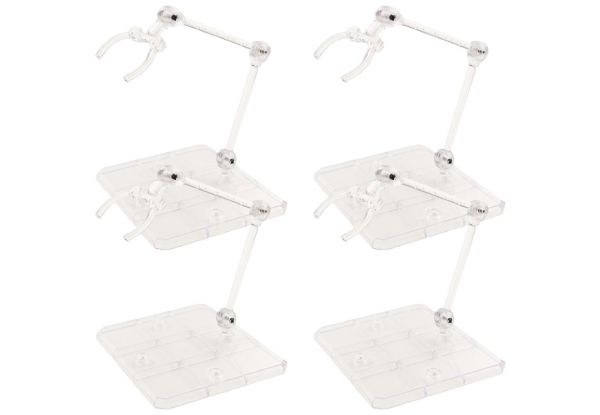 Two-Piece Action-Figure Display Stand - Option for Four-Piece