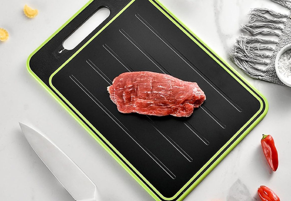 Four-in-One Defrosting Cutting Board - Available in Two Sizes