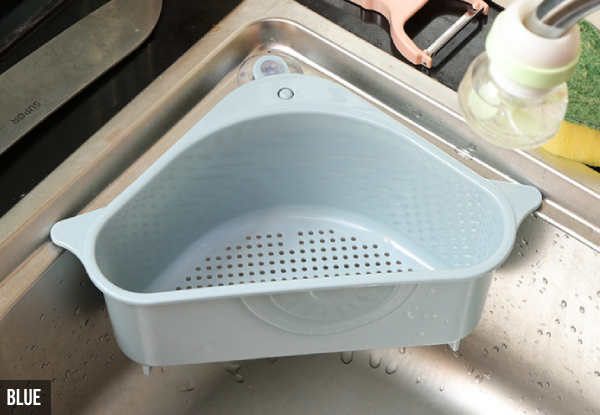 Corner Sink Drain Rack - Three Colours Available