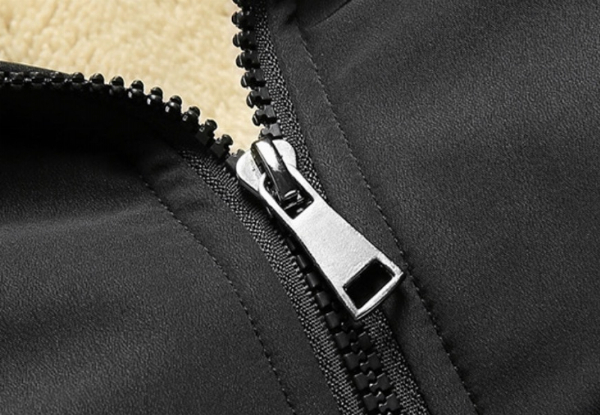 Men's Winter Warm Thick Jacket - Available in Three Colours, 10 Sizes & Option for Two-Pack