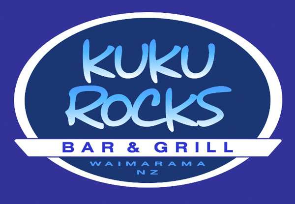 Two Meals from the New Brunch Menu for Two People at Kuku Rocks Waimarama