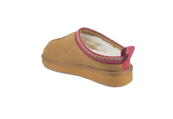 Ugg Roughland Water-Resistant Tassie Suede Sheepskin Moccasin Slippers -  Available in Two Colours & Six Sizes