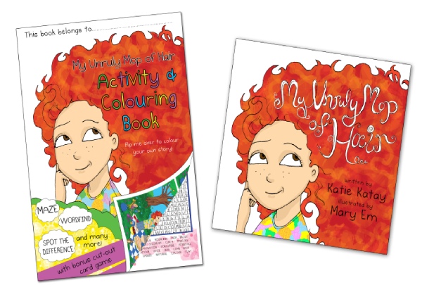 Two-Pack 'My Unruly Mop of Hair' Activity, Colouring & Storybook Bundle