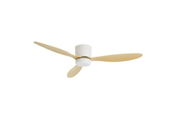 Five-Speed Ceiling Fan with Light & Remote - Two Colours Available