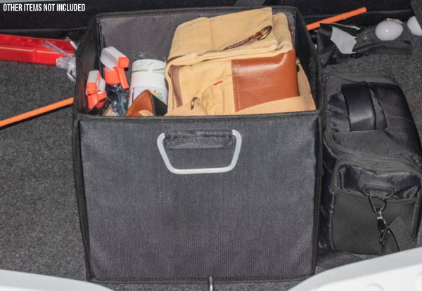 36L Collapsible Cargo Storage Boot Organiser