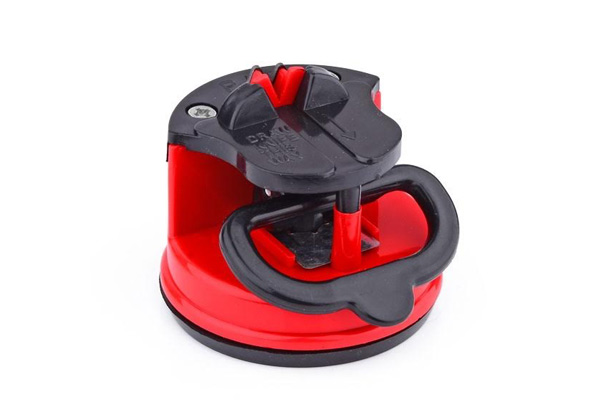Knife Sharpener with Suction Pad - Option for Two