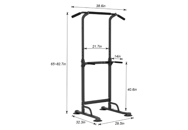 Adjustable Pull/Chin Up Station Workout