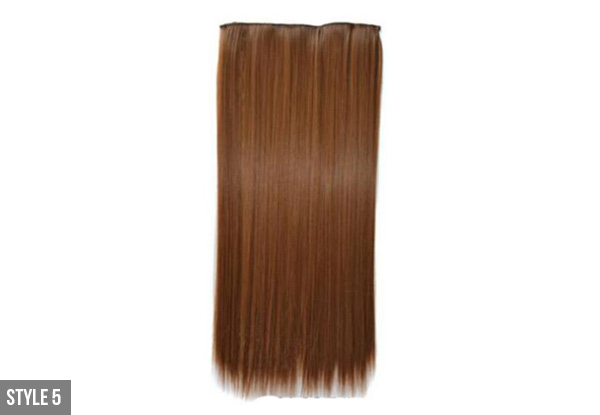 Clip-In Hair Extensions - Ten Styles Available with Free Delivery