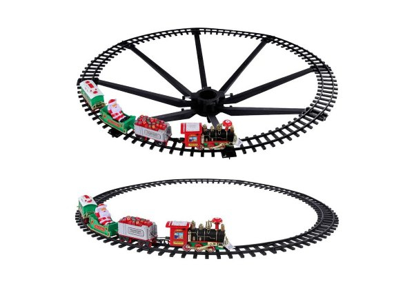 Christmas Electric Train Around Tree Toy Set