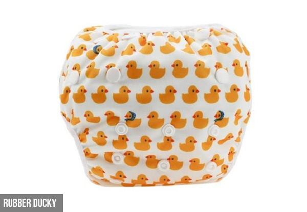 Reusable Swim Nappies - Six Styles Available