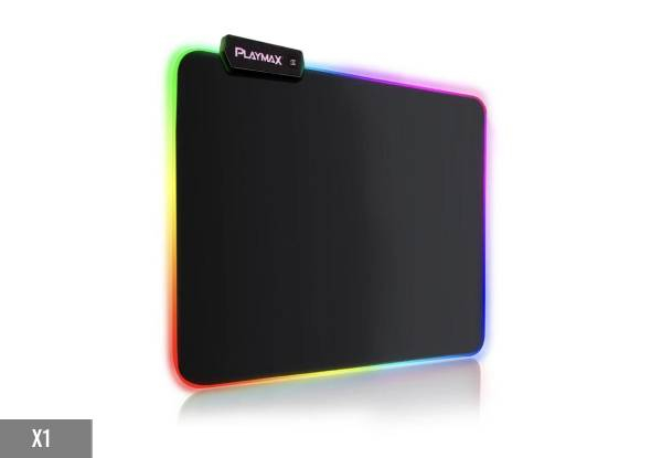 Playmax Surface RGB Mouse Mat Range - Three Options Available