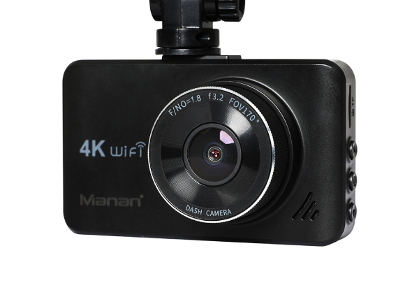 4K Wi-Fi GPS Front & Rear Dash Camera with 64G Card