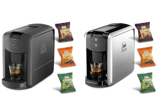 Segafredo My Espresso Coffee Machine - Two Colours Available incl. 150 Capsules & Free Delivery