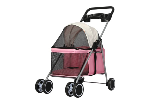 PaWz Foldable Pet Stroller Pram - Two Options Available