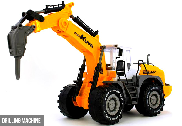 Construction Vehicle Toy Range - Four Designs Available