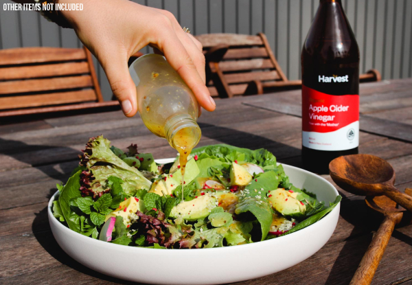 Two-Pack of Harvest Organic NZ Apple Cider Vinegar 500ml
