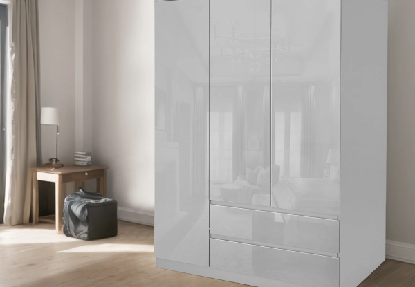 Serena Wardrobe Cabinet - Three Colours Available