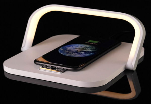 Wireless Phone Charger & Reading Light