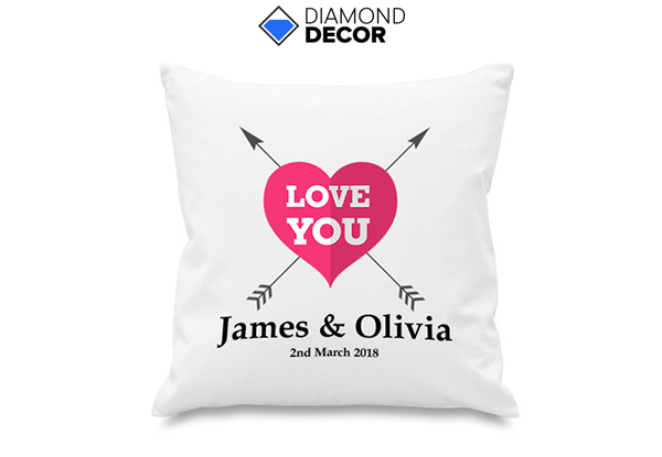 Personalised Cushion Cover incl. Nationwide Delivery
