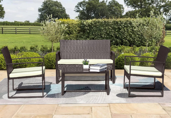 Thea Outdoor Rattan Set