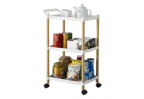 Three Tier Trolley with Handle
