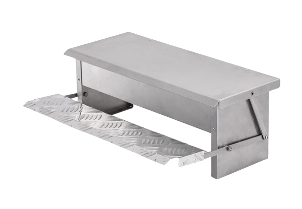 Aluminium Chicken Feeder - Two Sizes Available