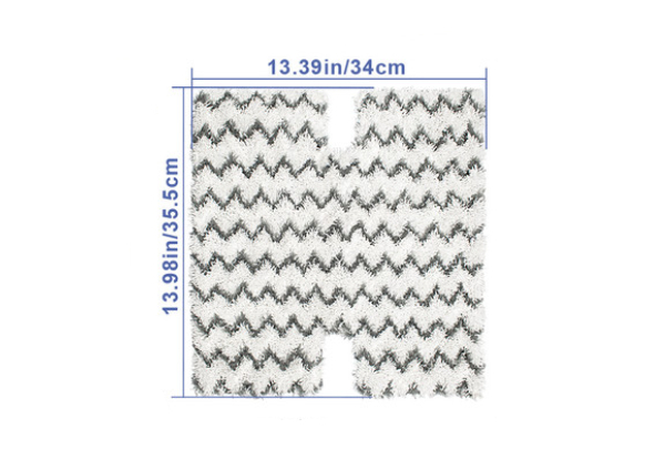 Three-Piece Replacement Steam Mop Pads Compatible with Shark Lift-Away Pro P3/P5/P8 S3973D S3973