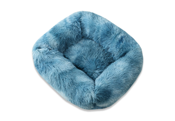 Plush Square Dog Bed - Five Colours & Four Sizes Available