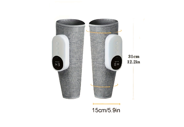 Three-Mode Calf Air Compression Massager  - Available in Two Colours & Option for Two-Pack