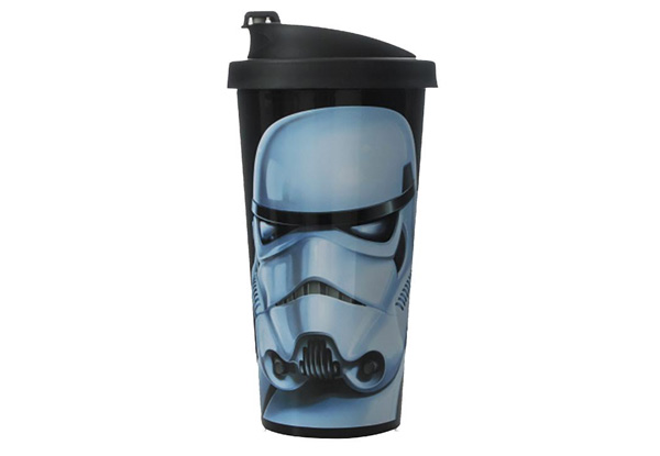 Three-Pack of Star Wars To-Go Cups incl. Darth Vader, Stormtrooper & Yoda