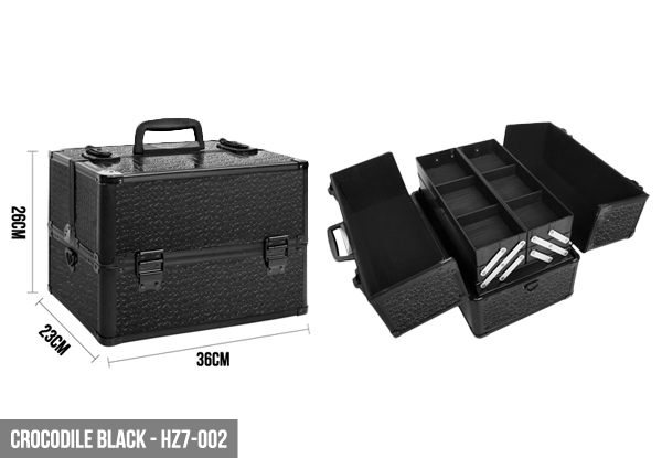 Professional Makeup Case - Six Options Available