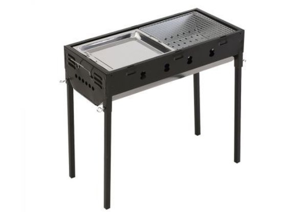 Portable Hibachi Outdoor Barbecue - Option for Brazier with BBQ Grill