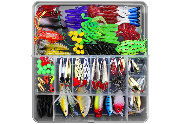 141-Piece Fishing Lures Kit