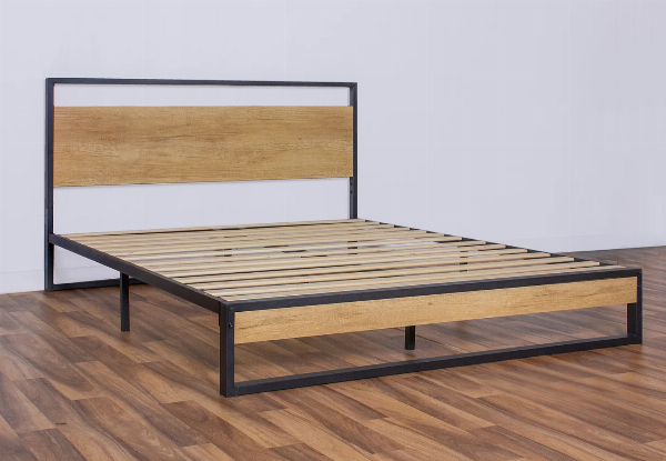 Whistler Metal Bed Frame - Available in Two Sizes