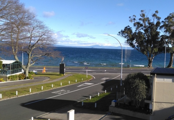 One-Night Taupo Escape for Two People in a One Bedroom Suite incl. Continental Breakfast, Bike Hire, Heated Pool & Spa - Options for Two Nights & Four People - Valid Sun - Thurs