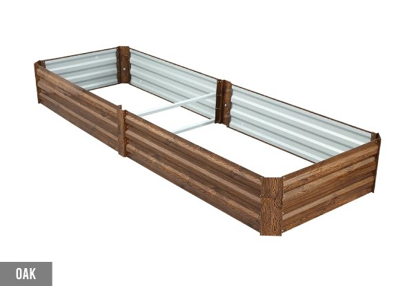 Raised Steel Garden Bed - Available in Two Colours & Two Sizes