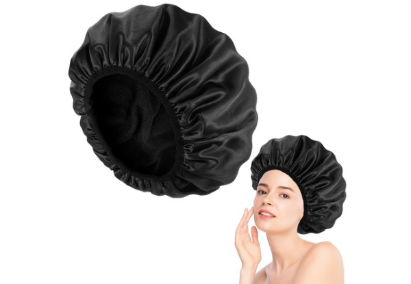 Reusable  Triple-Layer Shower Cap - Three Colours Available