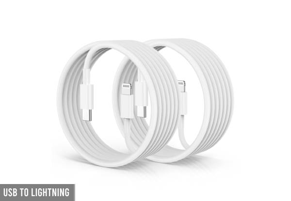 Two-Pack Charger Cable - Two Options Available