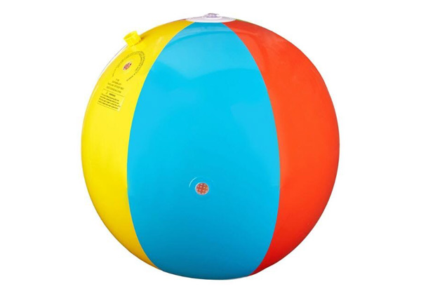 Inflatable Sprinkler Beach Ball