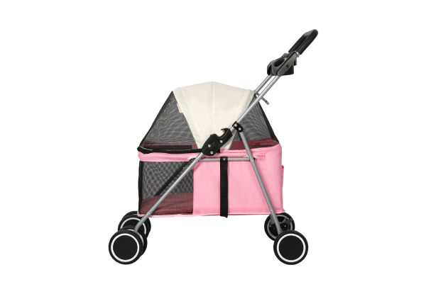 PaWz Foldable Pet Stroller Pram - Two Options Available