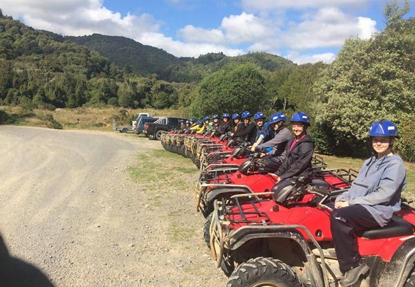 $75 for a Quad Bike Adventure, Clay Bird Shooting & Archery – Options for up to Four People