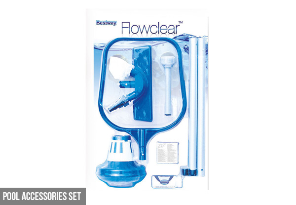 Bestway Flowclear Pool Maintenance Accessories - Three Options Available