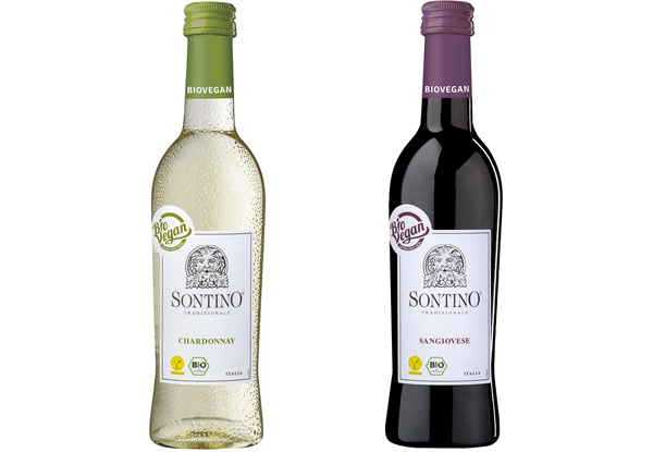 12-Pack of Sontino Chardonnay or Sangiovese Wine 250ml - Option for 6-Pack of 750ml