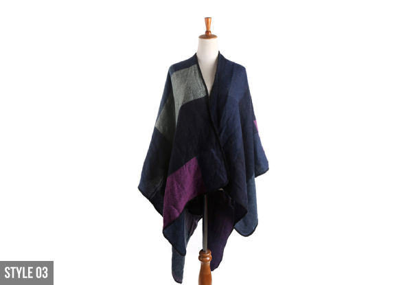 Winter Scarf Cloak - Three Styles Available with Free Delivery